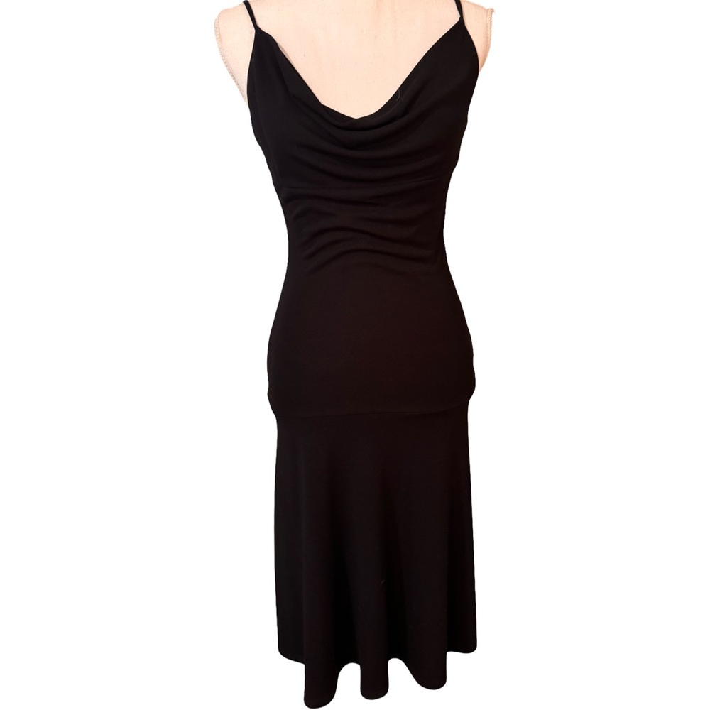 Ruby Black Scoop neck Dress